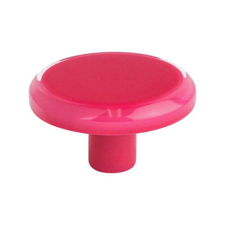 R. Christensen 9786-7000-P pink transparent cabinet knob