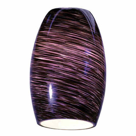 Access Lighting 978ST-PLS plum swirl pendant glass shade