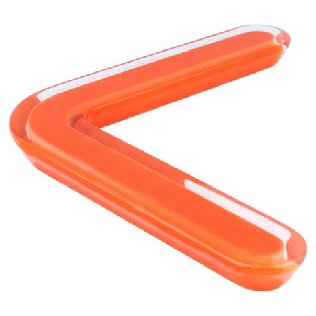 R. Christensen 9791-7000-P orange transparent cabinet pull handel