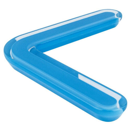 R. Christensen 9792-7000-P blue transparent cabinet pull handel