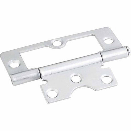 Hardware Resources 9802BC brushed chrome non mortise hinge