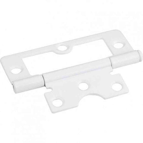 Hardware Resources 9802BWH bright white non mortise hinge