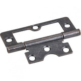 Hardware Resources 9802DACM non-mortise hinge in satin stainless, additional view
