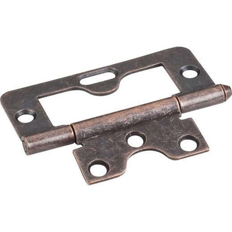 Hardware Resources 9805DACM dark antique copper machined non mortise hinge