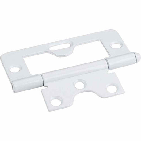 Hardware Resources 9805WH white non mortise hinge