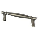 Berenson 9806-1VTN-P Dierdra cabinet handle pull in satin nickel, additional view