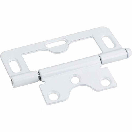 Hardware Resources 9806WH white non mortise hinge