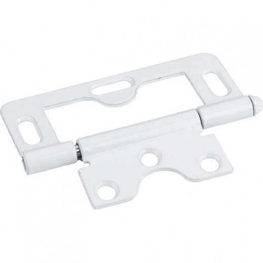 Hardware Resources 9806WH white non mortise hinge