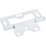 Hardware Resources 9806WH white non mortise hinge