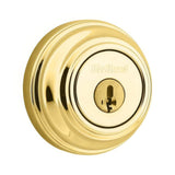 Kwikset 980S-514 iron black single cylinder deadbolt