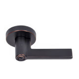 Better Home Products 98544BLK Rockaway Beach keyed entry keyed entry door lever, additional view