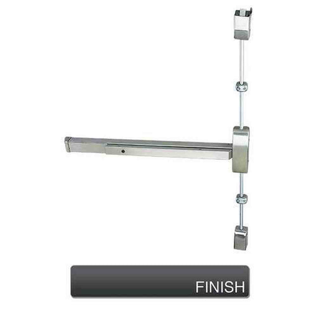 Cal-Royal 9860-V-3684-LHR-10B oil rubbed dark bronze vertical rod exit device