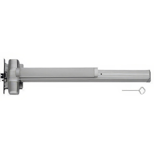 Von Duprin 9875EO26D3 satin chrome mortise lock exit device