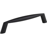 Elements 988-128MB matte black cabinet pull