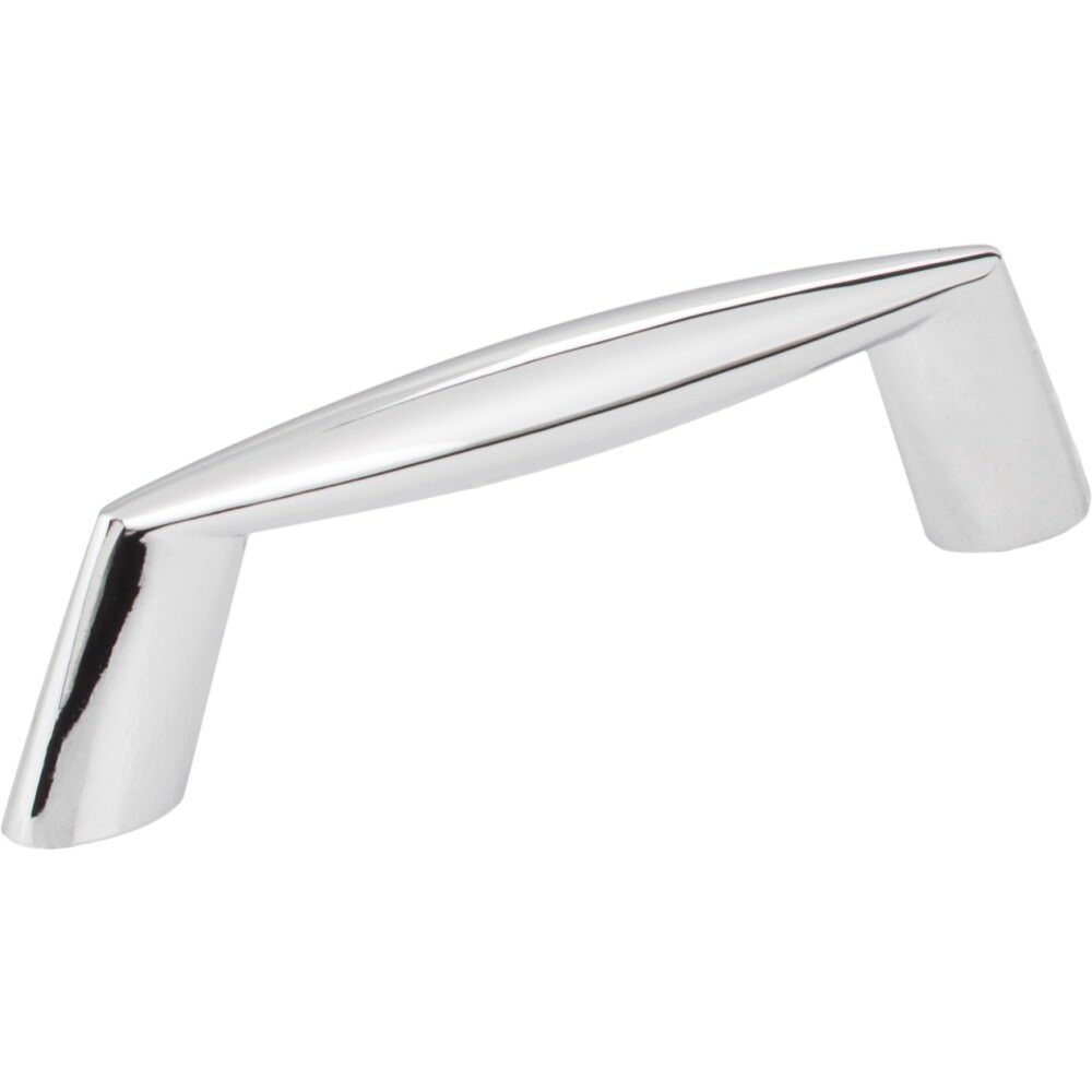 Elements 988-3PC polished chrome cabinet pull