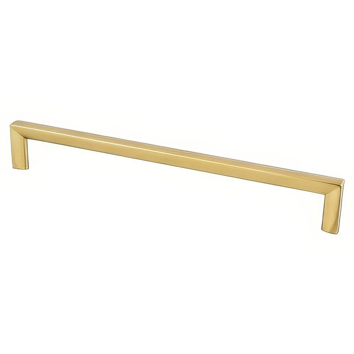 Berenson 9901-1MDB-P modern brushed gold cabinet pull / appliance pull