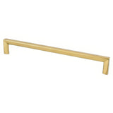 Berenson 9901-1MDB-P modern brushed gold cabinet pull / appliance pull