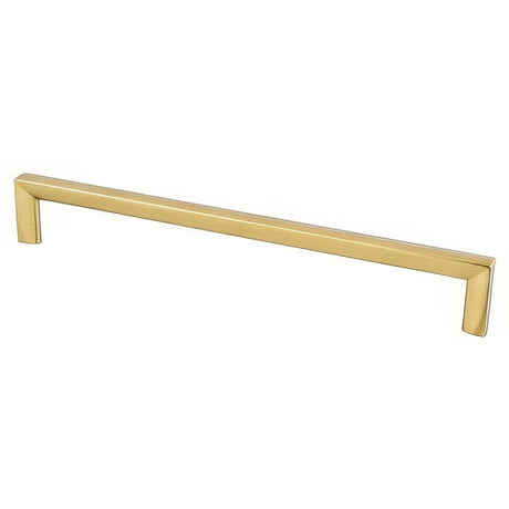 Berenson 9901-1MDB-P modern brushed gold cabinet pull / appliance pull