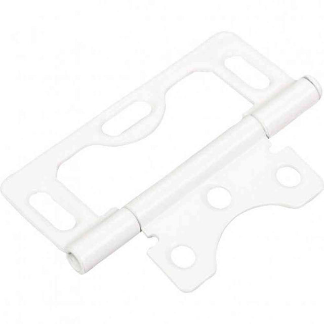 Hardware Resources 9902WH white non mortise hinge