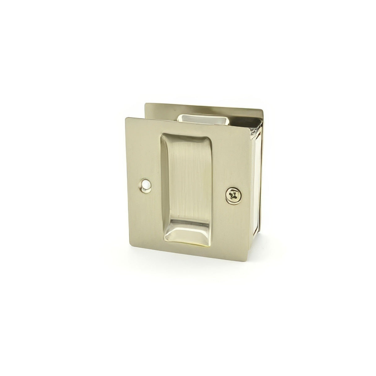 Ives 990A15 satin nickel sliding door pull
