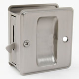 Ives 990A26D satin chrome sliding door pull