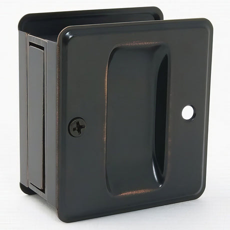 Ives 990A716 aged bronze sliding door pull