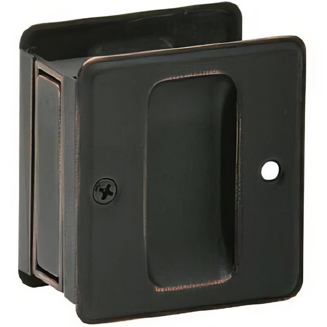 Ives 990B716 aged bronze sliding door pull