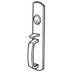 Von Duprin 990TPR Thumbpiece Trim for 98 and 99 Series Rim Exit Device