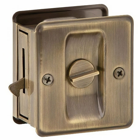 Ives 991A5 antique brass door pull