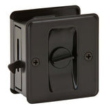 Ives 991B613 oil rubbed bronze sliding door lock