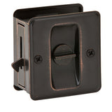 Ives 991B716 aged bronze sliding door lock