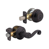 Kwikset 991LL-11PS-BV1 venetian bronze single cylinder deadbolt