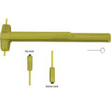 Von Duprin 9927EO43 satin brass rod exit device