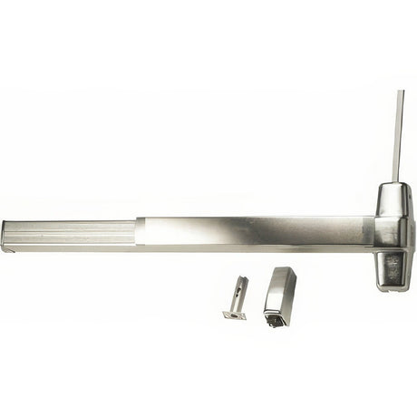 Von Duprin 9927EOF26D3LBR satin chrome rod exit device