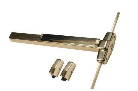 Von Duprin 9927EOF33 polished brass rod exit device