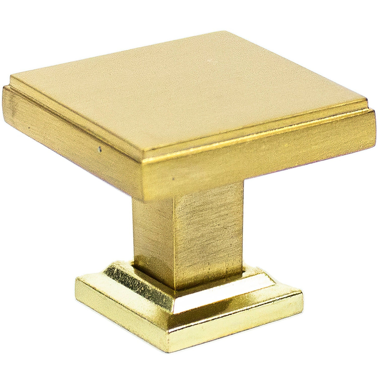 Rusticware 992SB satin brass cabinet knob