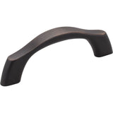 Elements 993-3DBAC brushed oil rubbed bronze cabinet pull