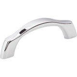 Elements 993-3PC polished chrome cabinet pull