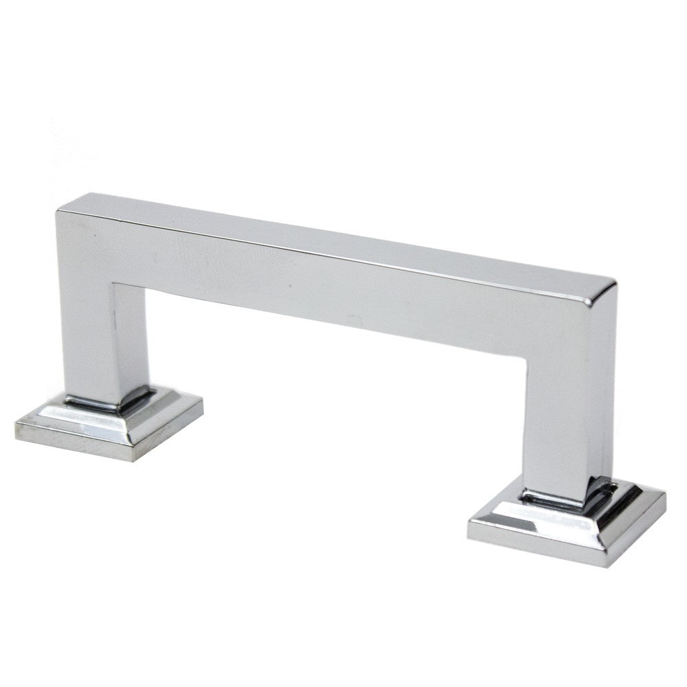 Rusticware 993CH Cabinet Hardware cabinet pull in satin stainless, additional view