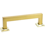Rusticware 994SB satin brass cabinet pull