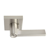 Better Home Products 99515SN satin nickel keyed entry door lever