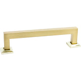 Rusticware 995SB satin brass cabinet pull