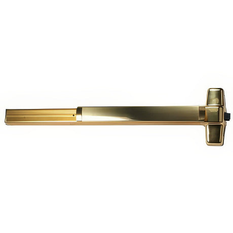 Von Duprin 99EO34 polished brass rim exit device