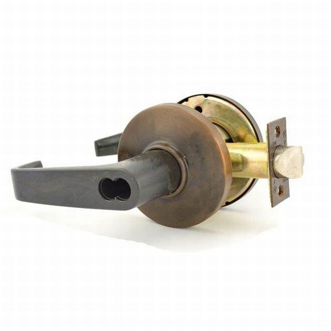Best 9K37AB15DS3613 oil rubbed bronze entry door lever
