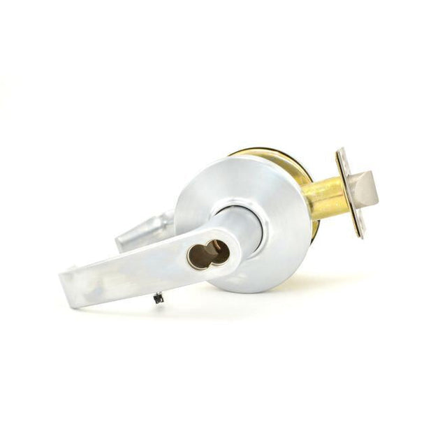 Best 9KW37DEU15DS3626 satin chrome electromechanical storeroom lever