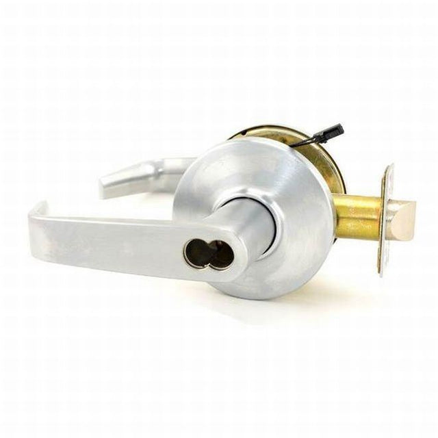 Best 9KW37DEU15DS3626C satin chrome electromechanical storeroom lever