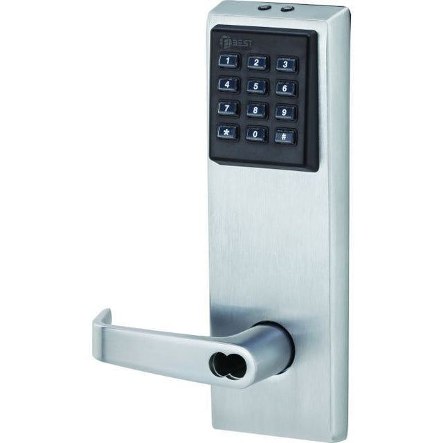Best 9KZ37DV15KPSTK626 satin chrome keypad ez lock