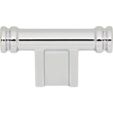 Top Knobs TK3380PC Newburn 2 1/4" Length Bar Knob Polished Chrome