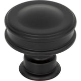 Atlas Homewares A100-BL matte black cabinet knob