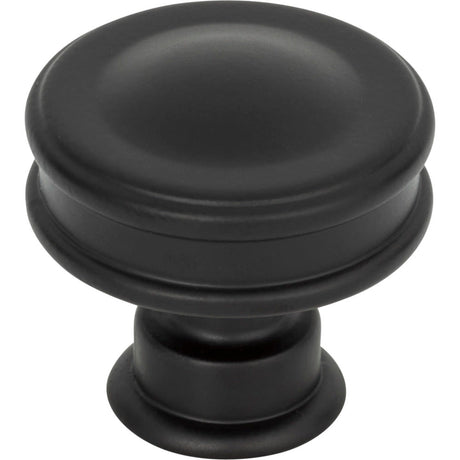 Atlas Homewares A100-BL matte black cabinet knob